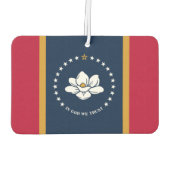 Car Air Fresheners with Flag of Mississippi カーエアーフレッシュナー (裏面)