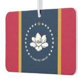 Car Air Fresheners with Flag of Mississippi カーエアーフレッシュナー (左)
