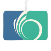 Car Air Fresheners with Flag of Ottawa, Canada カーエアーフレッシュナー (裏面)