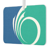 Car Air Fresheners with Flag of Ottawa, Canada カーエアーフレッシュナー (左)