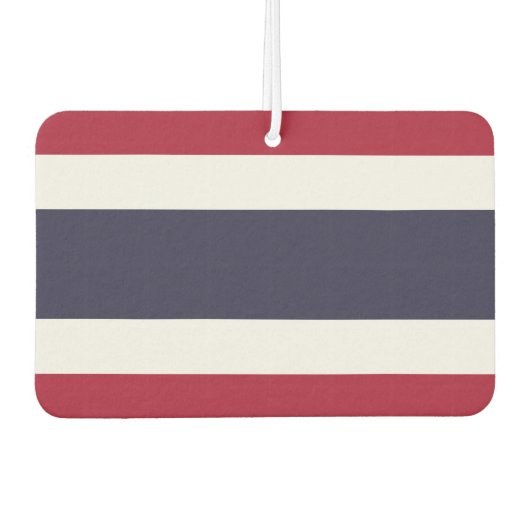 Car Air Fresheners with Flag of Thailand カーエアーフレッシュナー (正面)