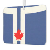 Car Air Fresheners with Flag of Toronto, Ontario カーエアーフレッシュナー (左)