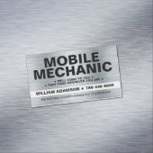 CAR / AUTO MECHANIC AUTOMOTIVE REPAIR SERVICE マグネット名刺 (インサイチュ)