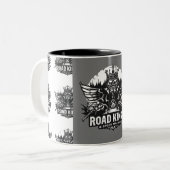 Car & Bike Adventure Mug  ツートーンマグカップ (正面左)