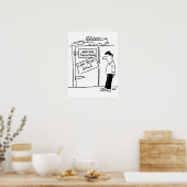 Car Breakers Scrapyard Car Boot Sale Cartoon ポスター (キッチン)