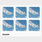 Car cloud square sticker description スクエアシール (シート)