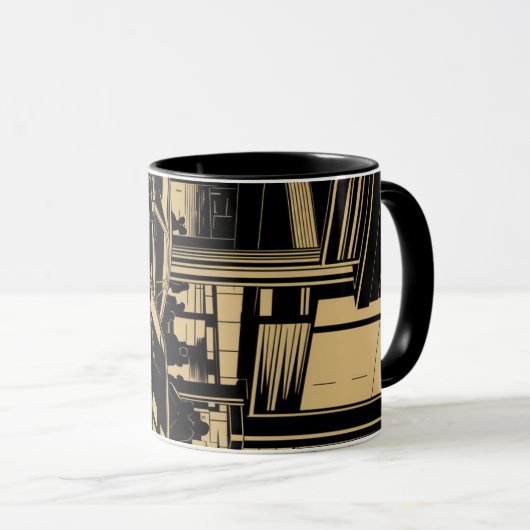 car coffee mug マグカップ (正面右)