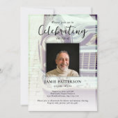 Car Collector Celebration of Life Photo, Funeral 招待状 (正面)