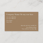 Car Dealership名刺 名刺 (裏面)