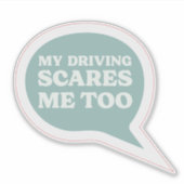 Car Decal Bumper Sticker シール (正面)