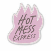 Car Decal Bumper Sticker シール (正面)