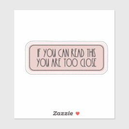 Car Decal Bumper Sticker シール