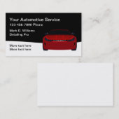 Car Detailingカッコいい Pro 名刺 (正面/裏面)