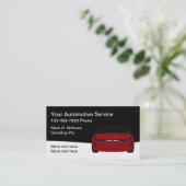 Car Detailingカッコいい Pro 名刺 (スタンド正面)