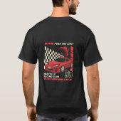 Car Driven By Pure Passion Tシャツ (裏面)