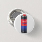 Car engine oil tin bottle 缶バッジ (正面&裏面)