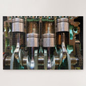 car engine pistons puzzle ジグソーパズル (横)