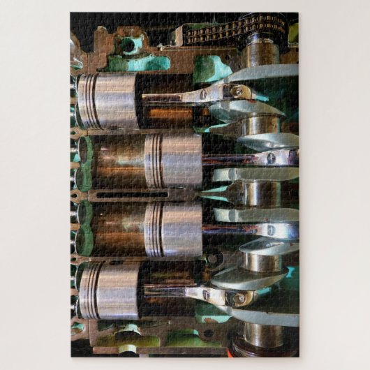 car engine pistons puzzle ジグソーパズル (縦)