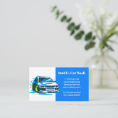 Car Getting Cleaned | Washing 名刺 (スタンド正面)