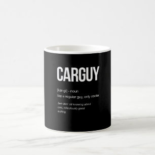 Car Guy Definitionの贈おもしろい与アイディア コーヒーマグカップ