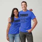 Car Guy Definition Mechanic Auto Racing Car Lovers Tシャツ (ユニセックス)