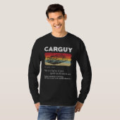 Car Guy Definition Retro Vintage Car Tシャツ (正面フル)