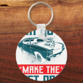 Car Guys Make The Best Dads キーホルダー (正面)