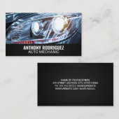 Car Head Lights 名刺 (正面/裏面)