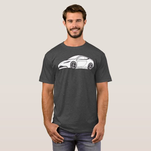 car icon tシャツ (正面フル)
