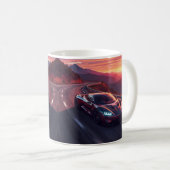 CAR LOVER コーヒーマグカップ (正面右)