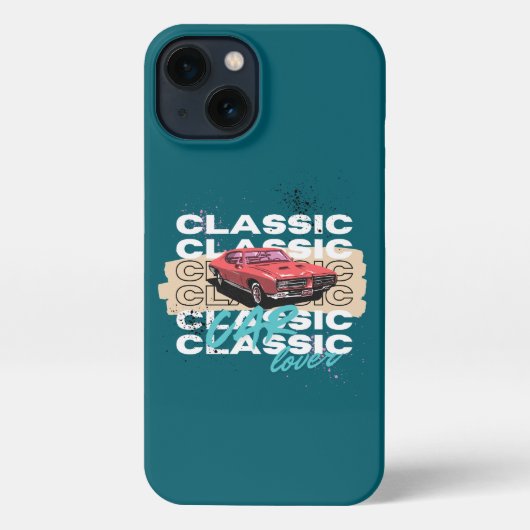 Car lover phone case iPhoneケース (裏面)
