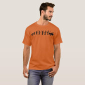 Car Mechanic Evolution フレンズ Tシャツ (正面フル)