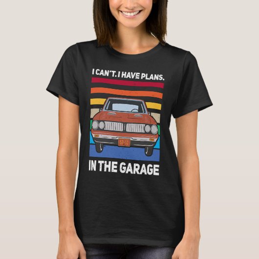 Car Mechanic Garage  Diesel  & Car Mechanic Tシャツ (正面)