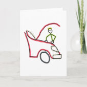 Car Mechanic Stickman カード (正面)