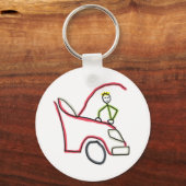 Car Mechanic Stickman キーホルダー (正面)