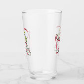 Car Mechanic Stickman タンブラーグラス (右)