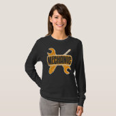 Car Mechanic Wrench And Screwdriver Car Enthusiast Tシャツ (正面フル)