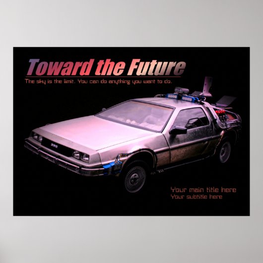 Car：Poster ポスター (正面)