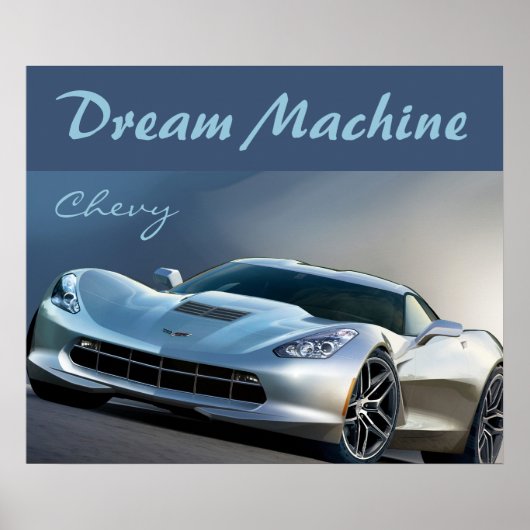 Car Poster 20" x 24" ポスター (正面)