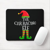 Car Racing Elf Family Matching Christmas Group マウスパッド (マウス)