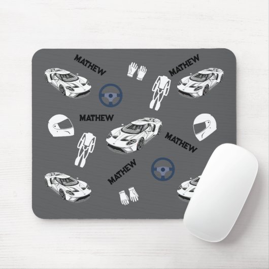 Car racing Mousepad マウスパッド (マウス)