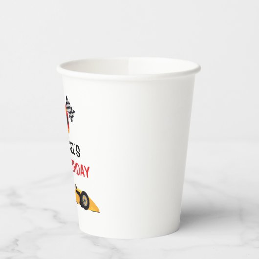 Car Racing Party paper cups 紙コップ (左)