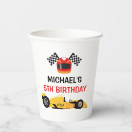 Car Racing Party paper cups 紙コップ