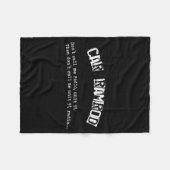 Car Ramrod Don't Call Me Radio Super Troopers Quot フリースブランケット (正面(横))