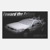 Car：Rectangle Seal 長方形シール (正面)