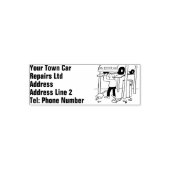 Car Repairs & Servicing Garage セルフインキングスタンプ (デザイン)