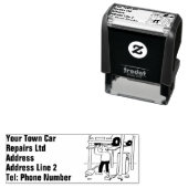 Car Repairs & Servicing Garage セルフインキングスタンプ (インサイチュ)