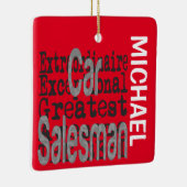 Car Salesman Extraordinaire CUSTOM セラミックオーナメント (右)