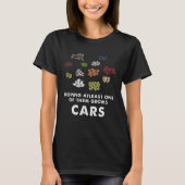 car Seeds growth meme Tシャツ (正面)