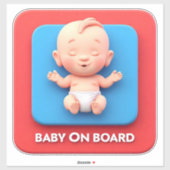 Car Sign Baby on Board シール (シート)